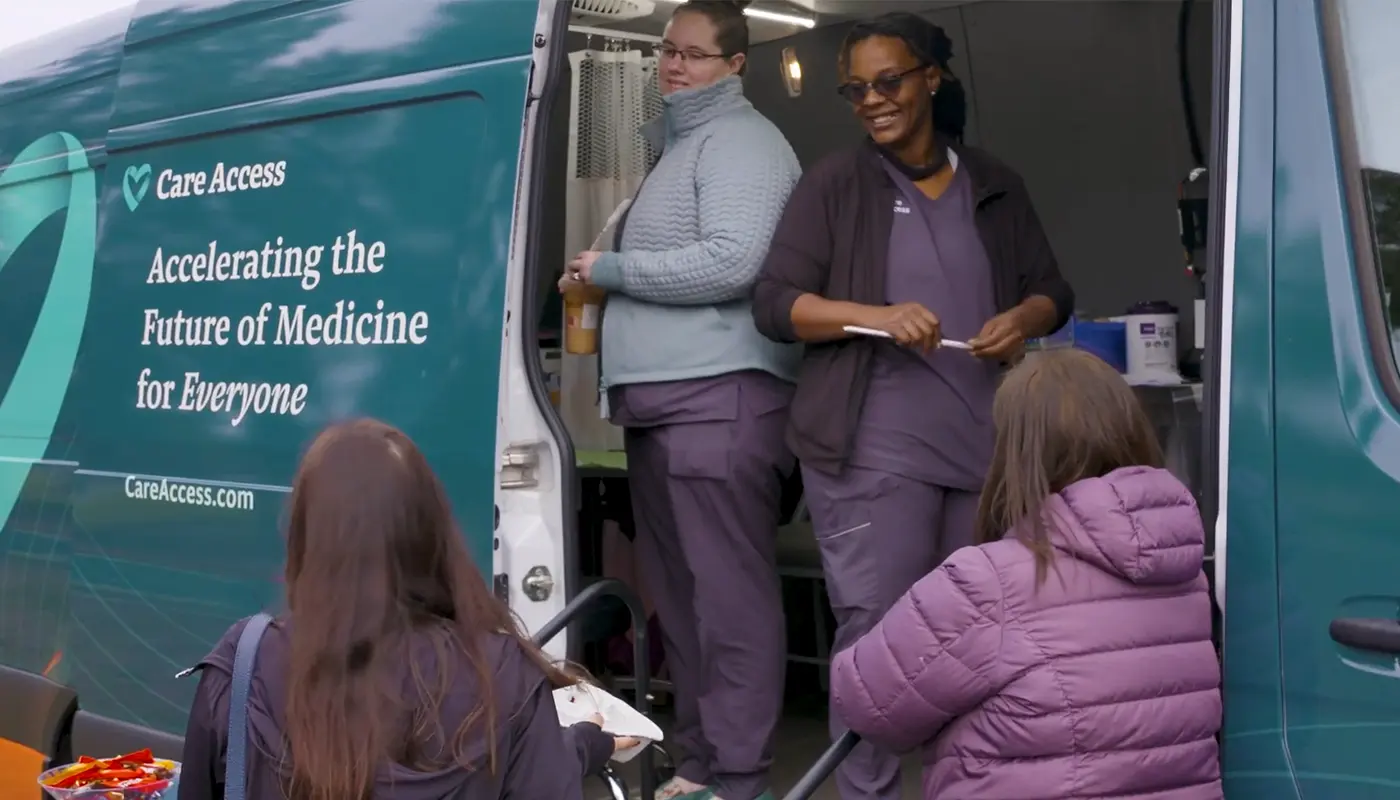 Mobile health screening for communities